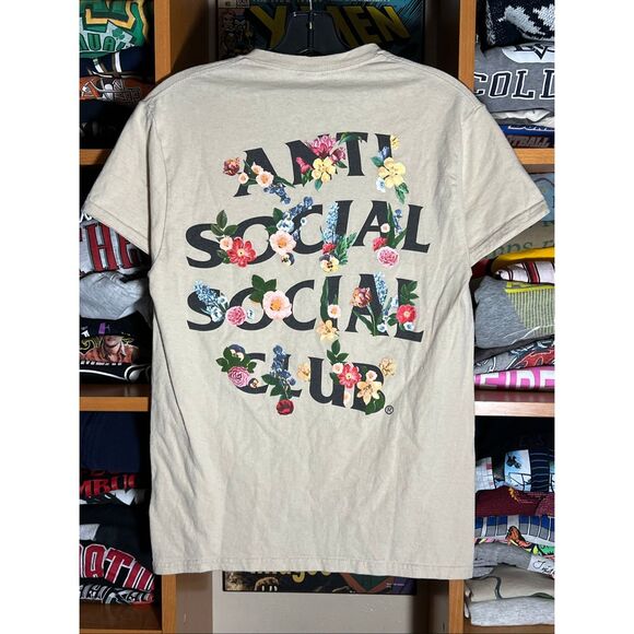 Anti Social Social Club Sick & Tired Flower Tee - Picture 3 of 4